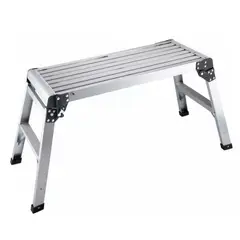 MAGNA - Escalera Plataforma Aluminio 50 cmts Capacidad 150 kg
