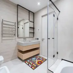DAVANTI - Alfombra Decorativa Baño Cocina Kilim 50X70Cm