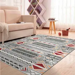 DAVANTI - Alfombra Decorativa Living y Terraza Tribal 140X220Cm.