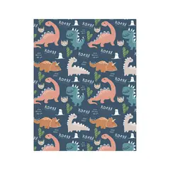 DAVANTI - Alfombra Decorativa Infantil Roarrrr 110X140Cm