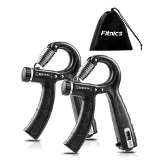 FITNICS - Hand Grip Ejercitador De Manos Ajustable 5 A 60 Kg
