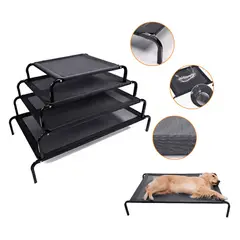 KERU - Cama Refrescante En Altura Para Perros Gatos Elevada Talla M