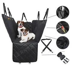 LERNEN - Protector Asiento - Funda De Auto Para Mascotas Perros Gatos