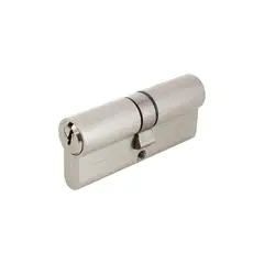 ODIS - Cilindro Llave-Llave Estándar 70mm Plata Satinado 6 Combinaciones