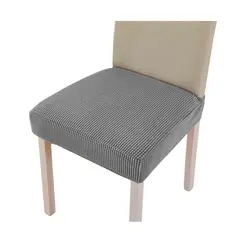 GENERICO - Pack de 6 fundas Protectoras Cubre Asientos de sillas de comedor