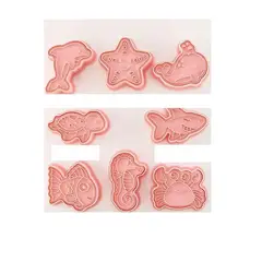 Pasteleria - Moldes Para Galletas Peces Molde Galletas Cortadores Mar.