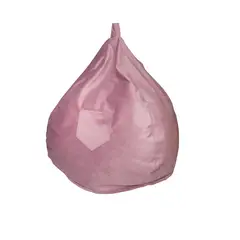 GENERICO - Pouf Pera Palo de Rosa Felpa 100x80x80 cm Máxima Design