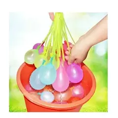 GENERICO - Bombitas De Agua 111 Globos De Colores Más Adaptador Llenado