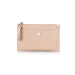 CARVEN - Tarjetero mujer Alanna beige Paris