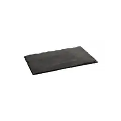 SUNNEX - PLATO DE PIEDRA PIZARRA RECTANGULAR 30X12CM SUNNEX.
