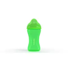 BEBEK - Vaso de entrenamiento Plus 240ml - Boquilla de Silicona SenseFlo™ - Verde
