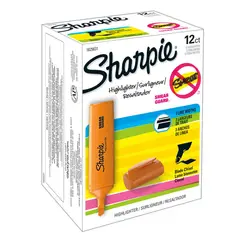 SHARPIE - Destacador Blade Naranjo Caja x12