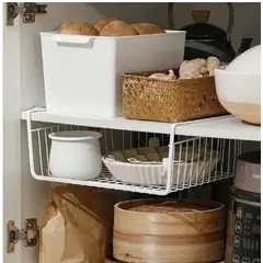 GENERICO - Canasto Estante Organizador Colgante Multiuso Repisa Armario