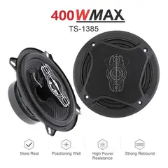 GENERICO - Kit 2 Parlantes Auto 13cm Redondo 400wmax Coaxial / 213155