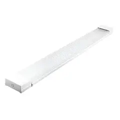 GENERICO - X5 Tubo Led 120cm Luces Canaleta Led Canoa Plana Tubos Led 48w
