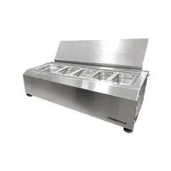 VERSATILE - Salsera 5 estaciones inox