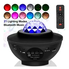 ESHOPANGIE - Proyector De Galaxia Estrellas Led Y Sonido Bluetooth