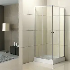 DUSCHY - CABINA DE DUCHA CUADRADA 90X90 CM ESPESOR VIDRIO 4MM