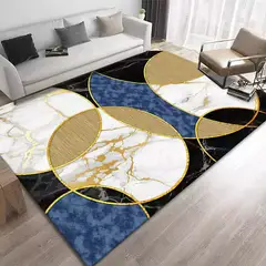 GENERICO - Alfombras Lisas con diseños 3D 150x200 cm Ciazul.