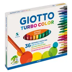 GIOTTO - Marcador Escolar Turbo Color - 36 Colores