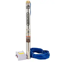 BERCATTI - Bomba pozo profundo 3" 1 HP