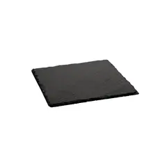 SUNNEX - PLATO DEPIEDRA PIZARRA CUADRADO 30X30CM