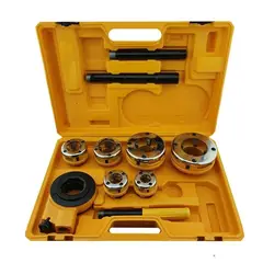 GENERICO - Set Juego De Terrajas Manual Para Tubo 6 Piezas