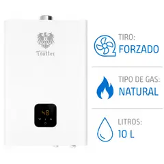 ALBIN TROTTER - Calefont Tiro Forzado Digital 10 L Gas Natural