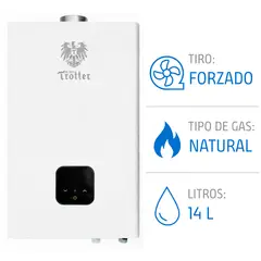 ALBIN TROTTER - Calefont Tiro Forzado Digital 14 L Gas Natural