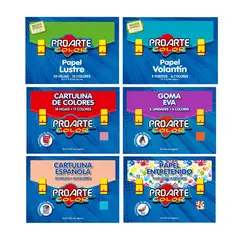 PROARTE - Pack Carpetas papel