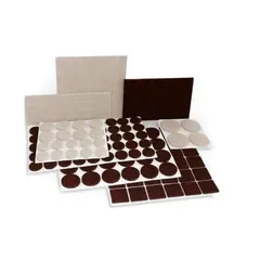 OFERTABKN - Set 133 Almohadilla Protectora Fieltro Sillas Mesas Muebles