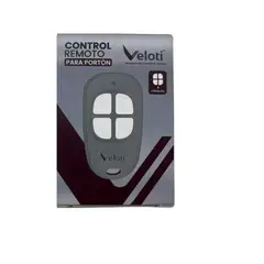 VELOTI - Control Remoto Original para Portones eléctricos