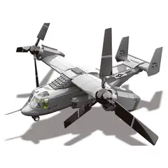 GENERICO - Avión Helicoptero V-22 Osprey USMC compatible Lego