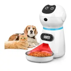 VARIOS - Robot Alimentador Automático Para Mascotas Dispensador.
