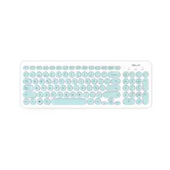 DBLUE - Teclado Ultra Delgado USB Anti Salpicaduras