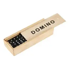 LISM - Negro Domino 28 Set En Caja De Madera / 204005