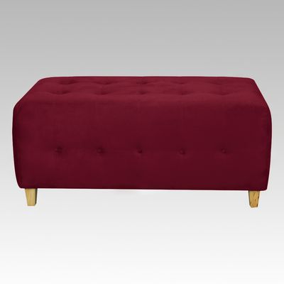 Generico Banqueta Modelo Empire 20 Botones - Vino