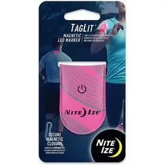 NITE IZE - Identificador para runners Led Rosado