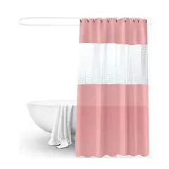 CARIBEE - Cortina Ducha Baño 180x200 Decoración Rosa