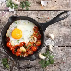 VICTORIA - Sartén de hierro fundido precurado 20 cm