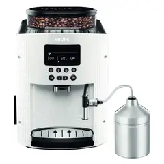 KRUPS - Cafetera Espresso Full Auto Display Blanca + Lechero