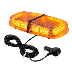 ESHOPANGIE - Baliza Luz Led Ámbar Techo Iman 12v-24v Estroboscópica