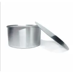 GENERICO - Molde Desmontable Aluminio 18 Cm Queques Tortas Bizcochos