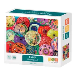 PRONOBEL - Puzzle 1000 Piezas Colores 23x19 cm Paraguas Nobel Gift