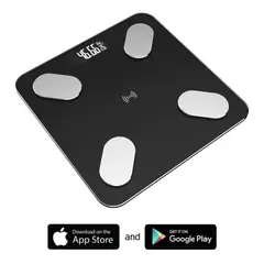 GENERICO - Báscula De Baño Digital Inteligente Bluetooth Para Grasa