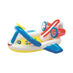 FISHER PRICE - Tren Inflable Piscina de Pelotas 165X152X61Cms