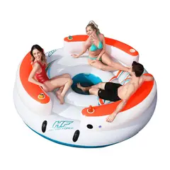 BESTWAY - Flotador Isla Con Resplado 4 Personas 2.55X2.55M