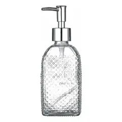 OEM - Dispensador Jabón Alcohol Gel 400ml Vidrio Decorativo