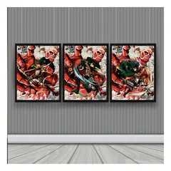 3DILUTION - Shingeki no Kyojin Cuadro 3D Efecto Lenticular 3 imagenes en 1.