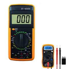 GENERICO - Multimetro Electrico Multitester Digital Portatil Dt9205a